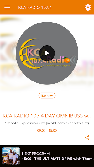 KCA RADIO 107.4 Screenshot 0