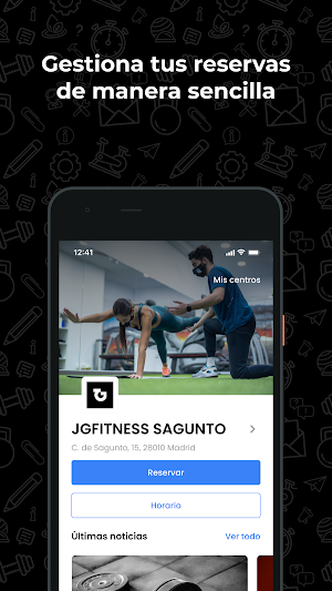 JG fitness Screenshot 0
