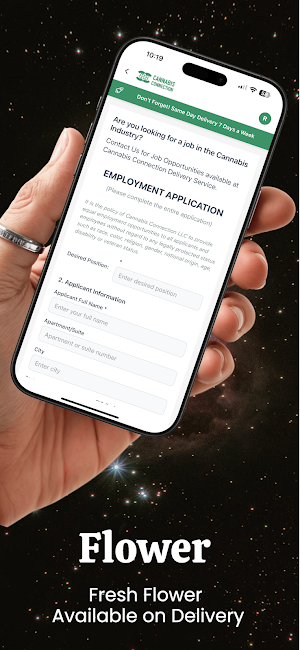 Cannabis Connection Delivery Screenshot 2