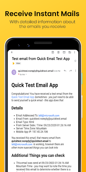 Quick Email Checker - Email Validator Screenshot 2