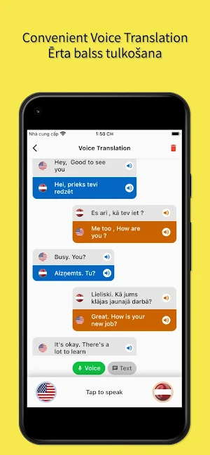 English to Latvian Tulkotājs Screenshot 1