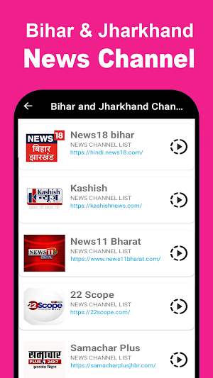 Bihar Jharkhand: News Live TV Screenshot 1