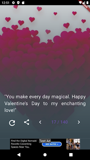 Valentine's Day Wishes, Quotes Screenshot 0