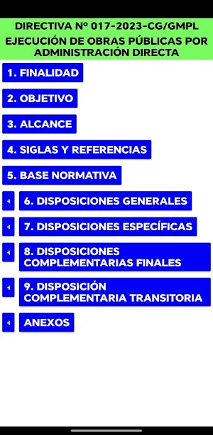 D17 OBRAS ADMINISTRACION DIREC Screenshot 0