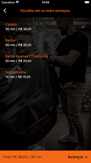 Barbearia Tradicional Screenshot 1