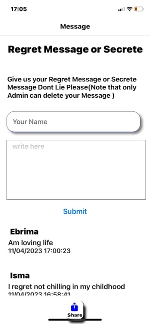 SecretMessage Screenshot 1