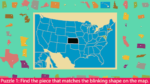 United States of America - Montessori Geography Screenshot 2