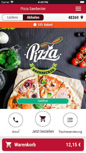 Pizza Saerbecker Screenshot 0