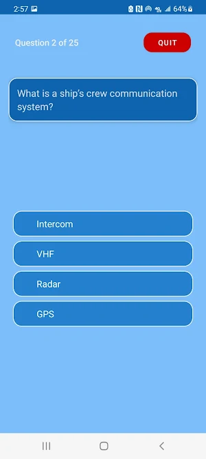Maritime Quiz screenshot 4