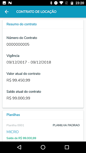Meus Contratos Screenshot 1