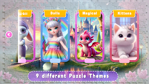 Girls Fun Puzzle: Girls Games Screenshot 3