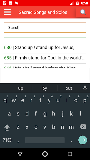 Sacred Songs and Solos with tunes (audio) offline Screenshot 3