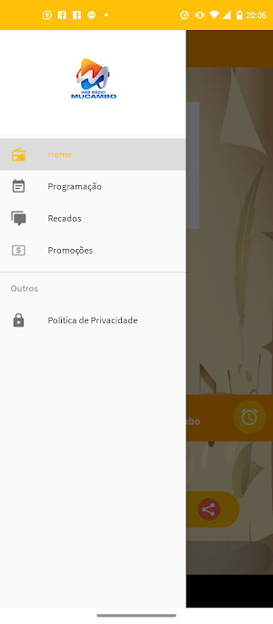 Web Rádio Mucambo Screenshot 2