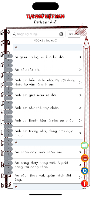 Tục ngữ Việt Nam Screenshot 3