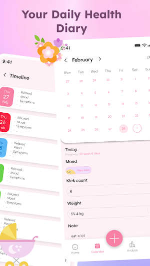 Pregnancy Tracker & Mom Care Screenshot 3