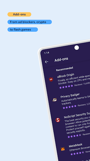 Waterfox: Privacy Web Browser Screenshot 2