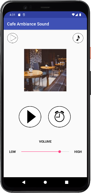 Cafe Ambiance Sound Screenshot 0