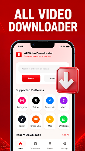All Video Downloader - Player Screenshot 0