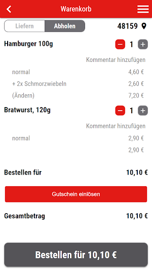 Amadeus Heinemanns Grill Screenshot 1