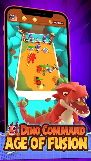Dino Command: Age of Fusion Screenshot 2
