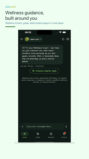 Livewello Screenshot 0