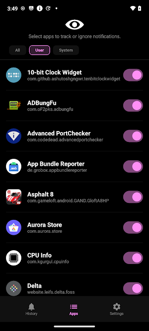 Speye: Notification Saver Screenshot 2