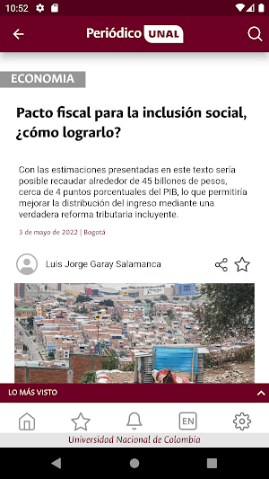 Periódico UNAL Screenshot 0
