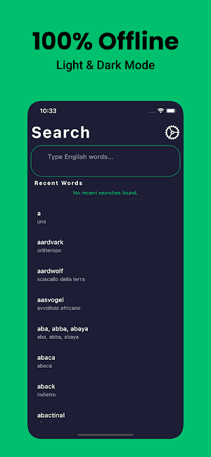 Italian Dictionary English Screenshot 1