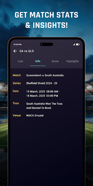 Live Cricket Score Screenshot 2