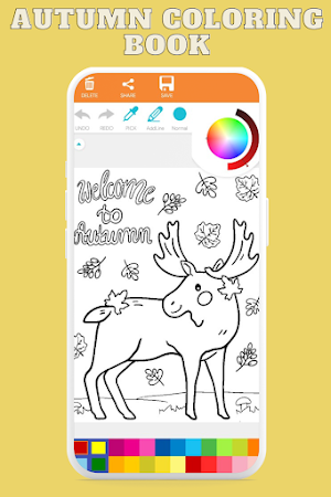 Autumn Coloring Book Screenshot 0