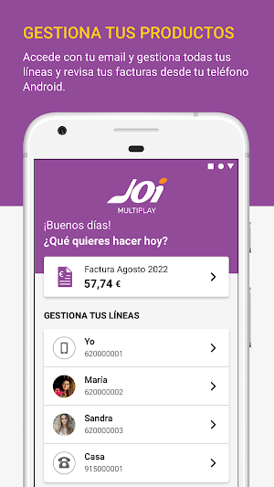 Mi JOi - Área de cliente Screenshot 0