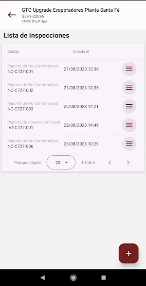 CyDocs Inspecciones Screenshot 2