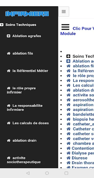 Nursing care - Technical sheets Screenshot 2