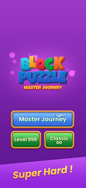 Block Puzzle : Master Journey Screenshot 1