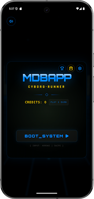 MDBTDJ Cyborg Runner Offline Screenshot 1