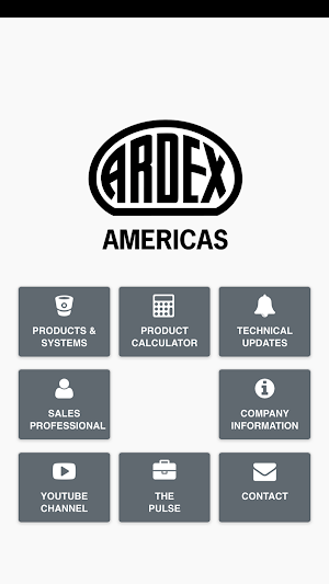 ARDEX Americas Product Calc. Screenshot 0