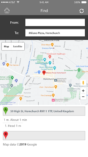 Milano Pizza, Hornchurch Screenshot 1