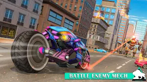 Flying Tiger Robot: Flying Bike Transformation Screenshot 2
