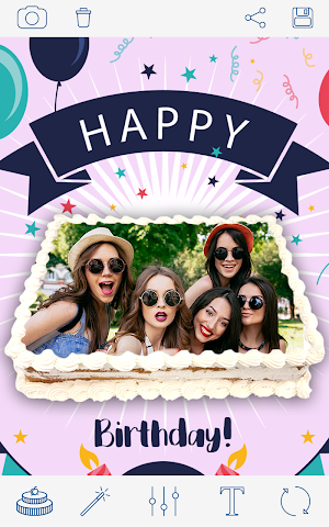 Photo On Birthday Cake Screenshot 3