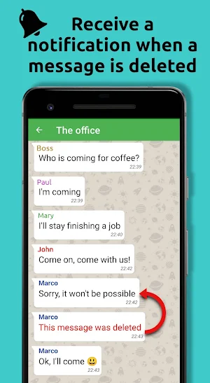 Recover deleted messages Screenshot 2