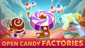 Candy Solitaire - Tripeaks Puzzle Screenshot 1