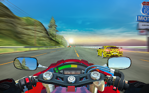 Moto Rider USA: Highway Traffic Screenshot 2