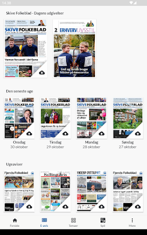 Skive Folkeblad Screenshot 2