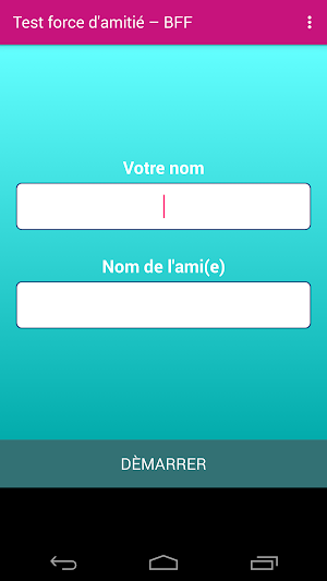 BFF Test - Test force d'amitié Screenshot 0