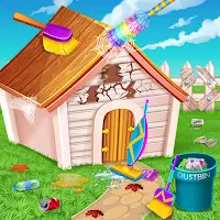 Ideal Home Cleanup for Girls - House Cleaning Game