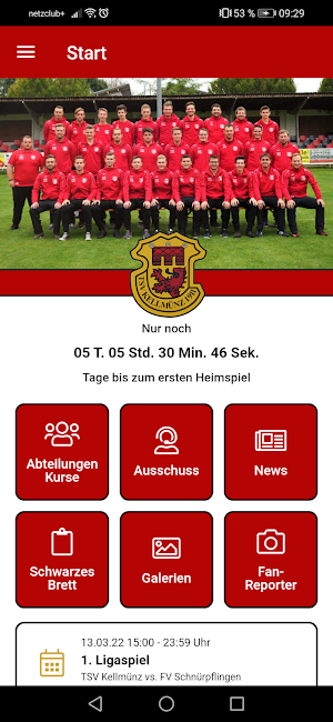 TSV Kellmünz 1911 e.V. Screenshot 0