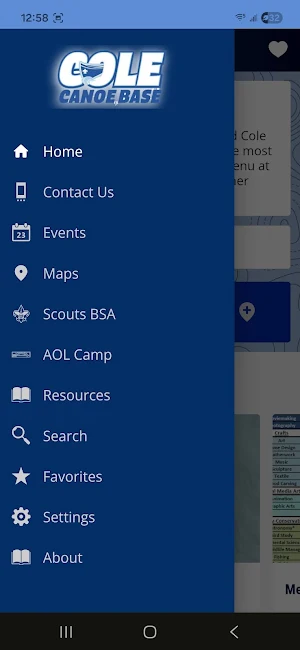 Cole Canoe Base Screenshot 2