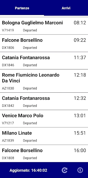 Voli Lampedusa Airport Screenshot 0