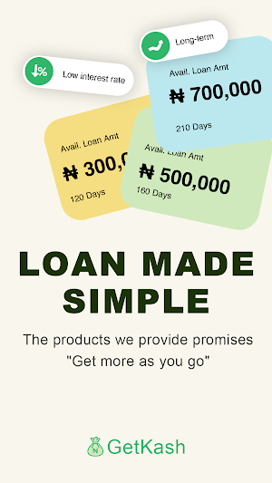 GetKash - Loan made simple Screenshot 0