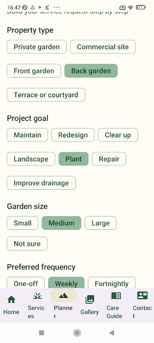 Garden Instinct Screenshot 2
